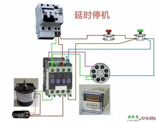 常用交流接触器实物接线图，简单明了，易懂  第7张