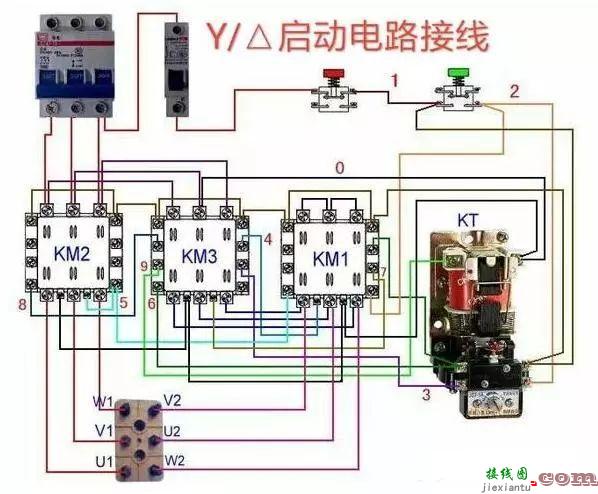 常用交流接触器实物接线图，简单明了，易懂  第11张