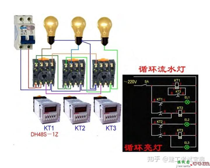 看不懂电路图？121页电工多彩实物接线图图集，清晰明了，简单易懂，电工入门必备  第4张