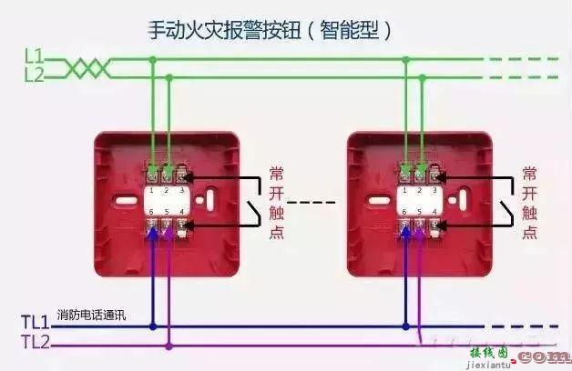 消防电气接线图怎么看？这19张消防电气接线原理图，助你快速看懂  第5张