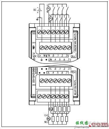 实用！西门子S7-1200系列PLC全套接线图 第20张