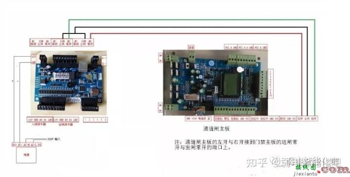 人行道闸常见接线图  第2张