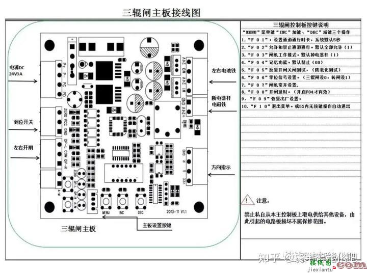 人行道闸常见接线图  第8张