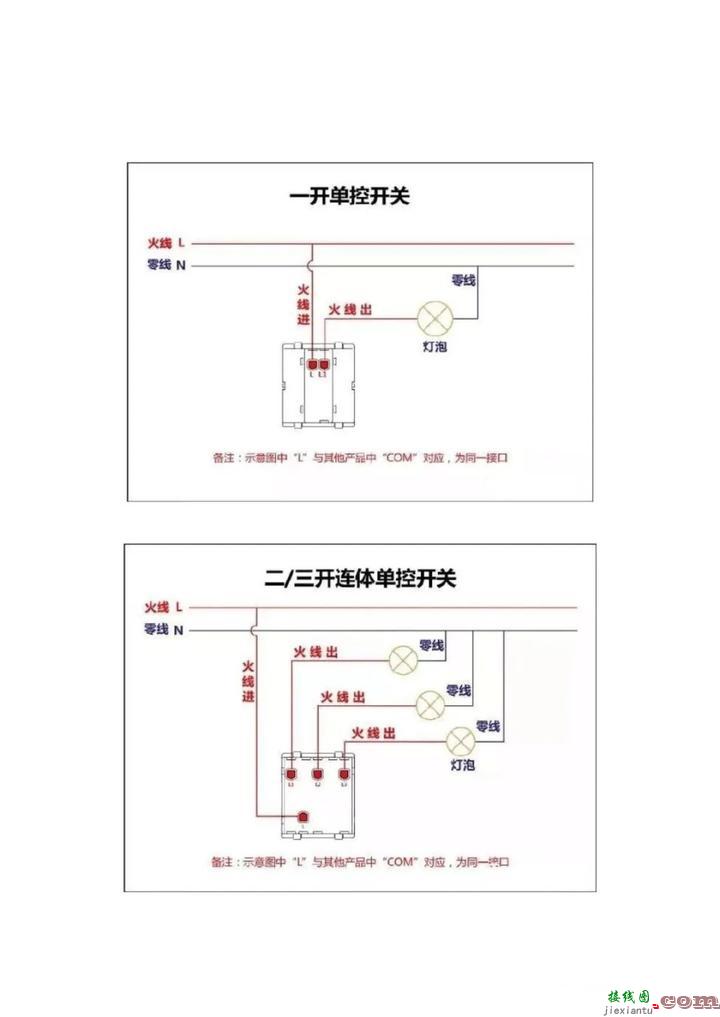 百张电工接线示意图快来收藏吧  第1张