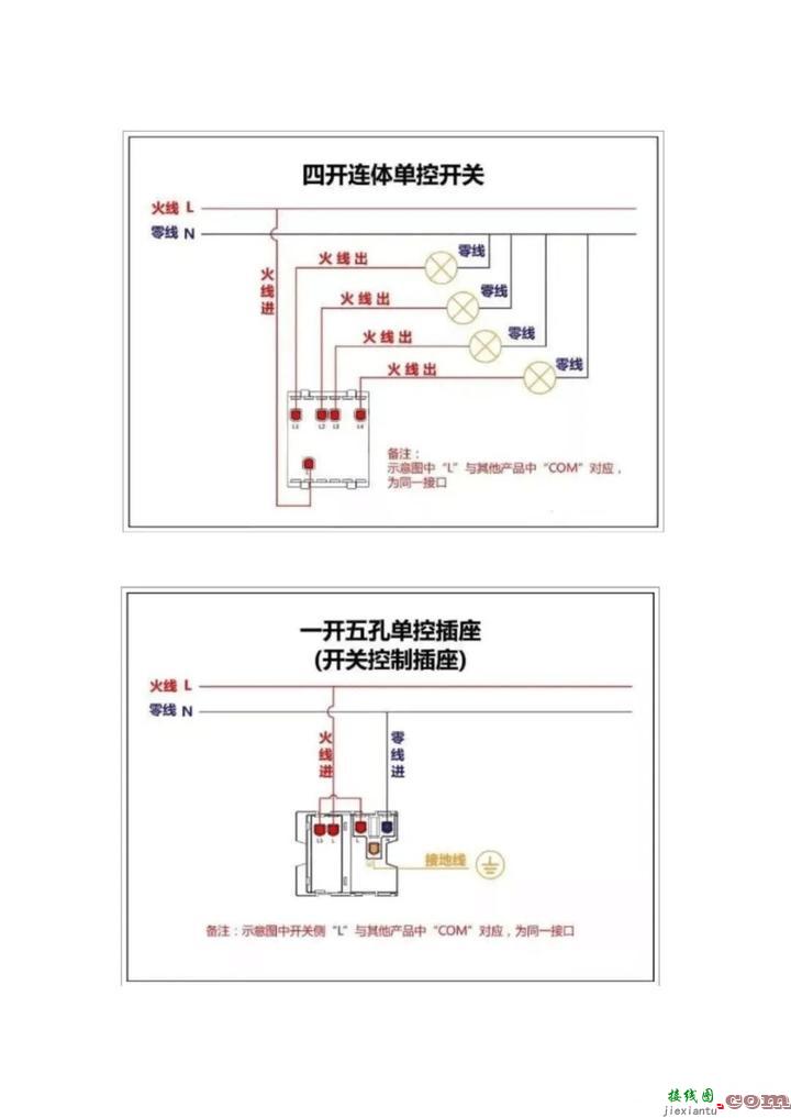 百张电工接线示意图快来收藏吧  第2张