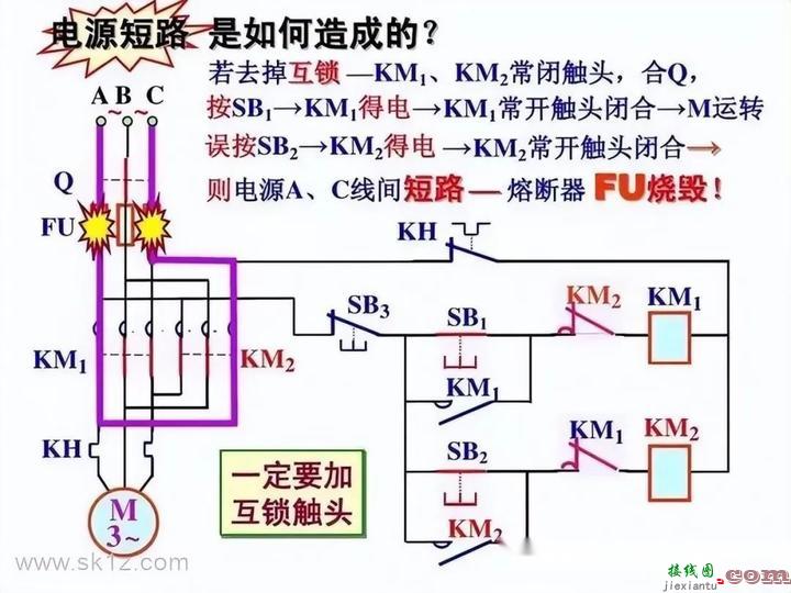 百张电工接线示意图快来收藏吧  第56张