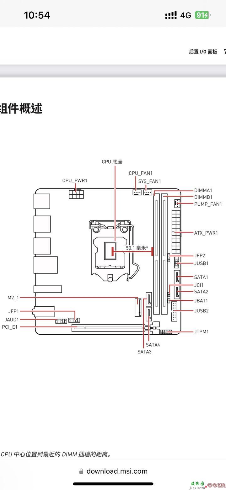 H510i pro wifi，B460m aorus ax 接线图  第1张