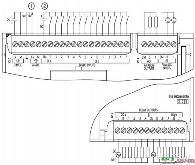 超实用！西门子S7-1200系列PLC全套接线图  第11张