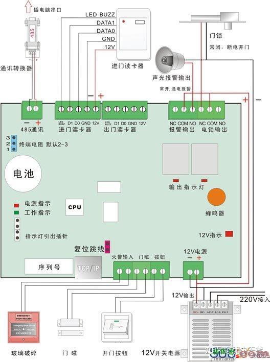 史上最全面的门禁对讲系统接线图，超值干货  第10张