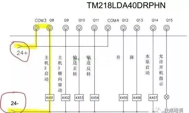 如何查看PLC接线图，并根据图纸进行PLC实物接线？  第5张