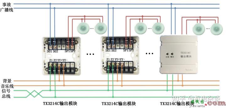 二线制火灾自动报警及联动控制系统接线图（例泰和安）  第18张