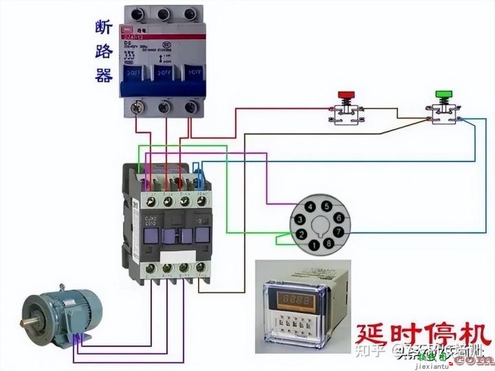 看爽了！50张电工接线图，够你琢磨一天了  第12张