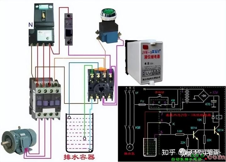 看爽了！50张电工接线图，够你琢磨一天了  第22张