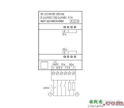 西门子PLC编程入门：S7-1200系列PLC硬件接线图  第15张