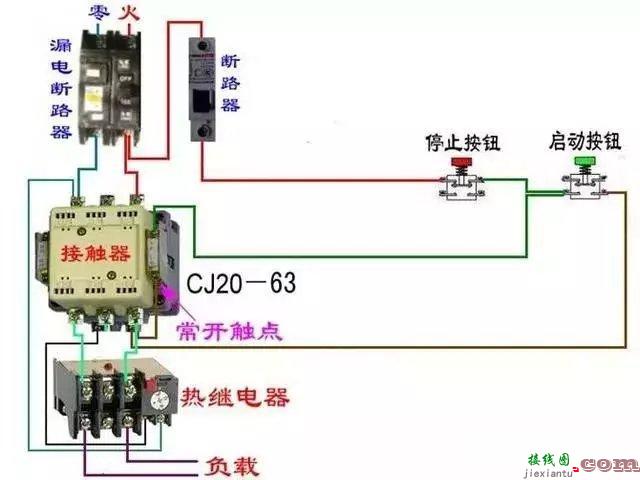 100多张原理图，断路器、电热偶、电机、传感器接线图大全！  第20张