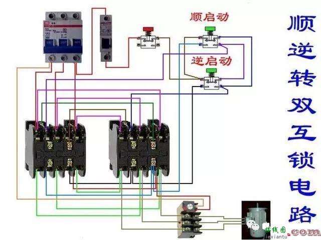 100多张原理图，断路器、电热偶、电机、传感器接线图大全！  第61张