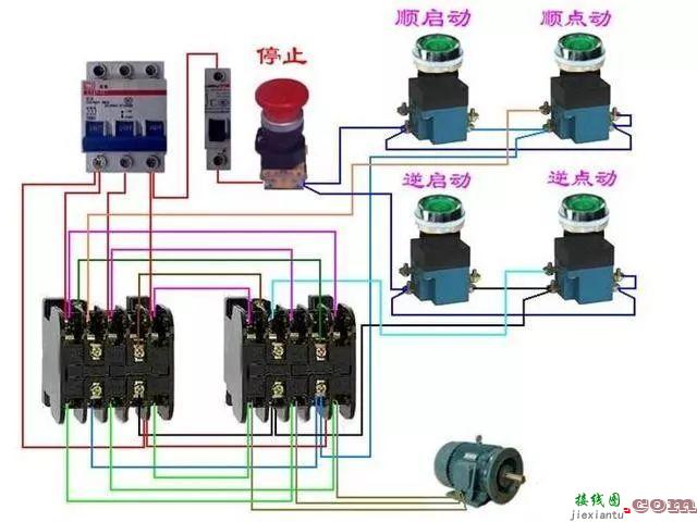 100多张原理图，断路器、电热偶、电机、传感器接线图大全！  第62张