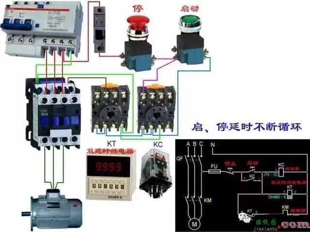 100多张原理图，断路器、电热偶、电机、传感器接线图大全！  第74张