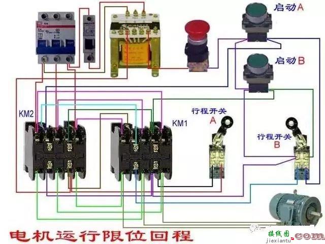 100多张原理图，断路器、电热偶、电机、传感器接线图大全！  第77张