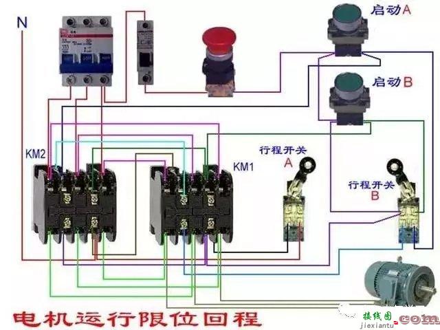 100多张原理图，断路器、电热偶、电机、传感器接线图大全！  第78张