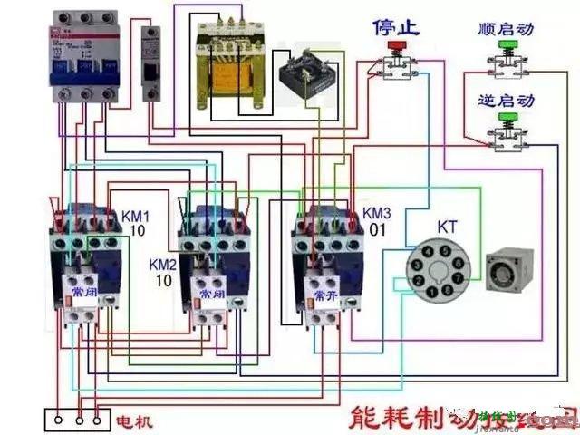 100多张原理图，断路器、电热偶、电机、传感器接线图大全！  第82张