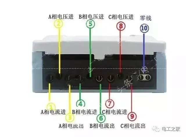 最全电表接线图，初学电工必看，抓紧收藏吧！  第9张