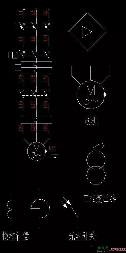 电工电气，如何看电气原理图和接线图，如何设计图纸？  第12张