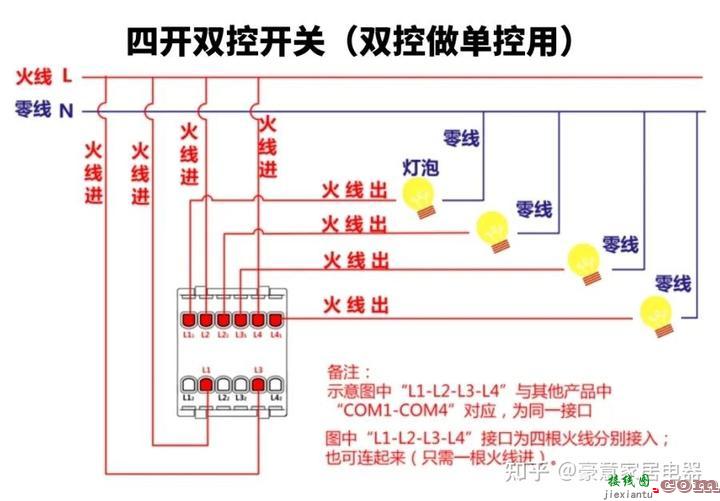 【豪意小课堂】开关插座接线图合集  第9张