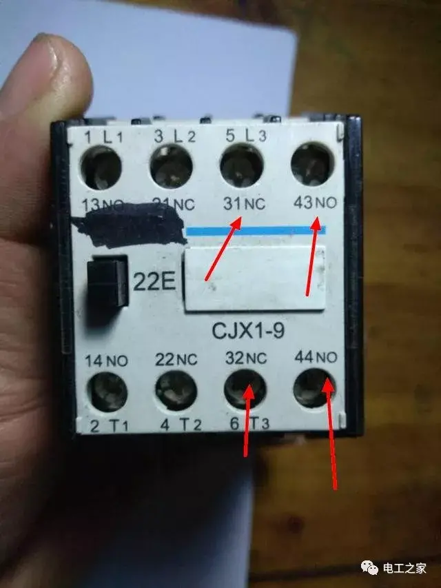 接触器的使用方法和接线图  第3张