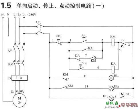 电工电气，经典！20张常用控制电路原理图  第3张