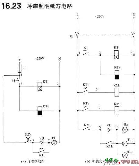 电工电气，经典！20张常用控制电路原理图  第14张