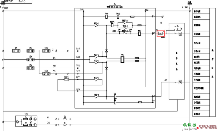 变电站二次回路图04-10kV控制回路  第27张