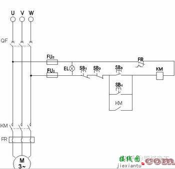 电工最常见电路：两地控制线路  第1张