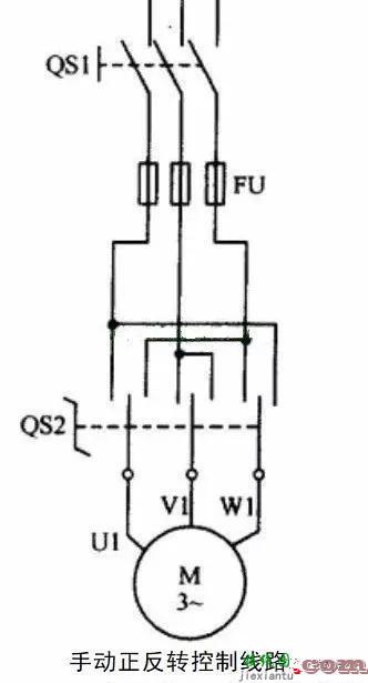 电工新手-接触器控制电机正反转接线方法图解  第7张