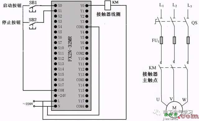 PLC基本功：控制线路与梯形图  第2张