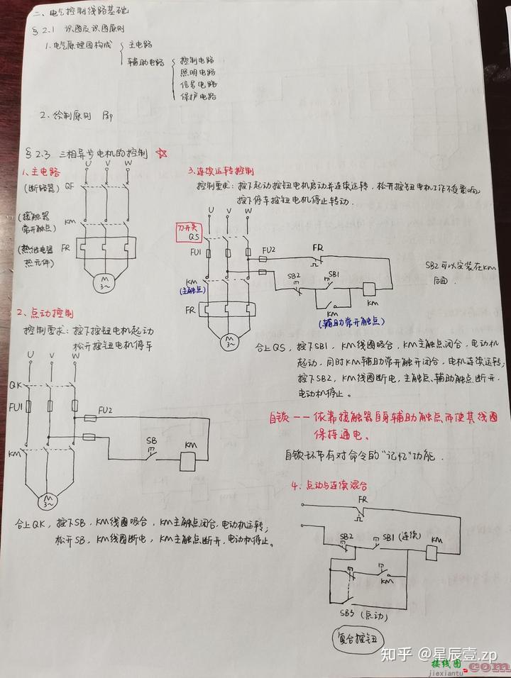 《电气控制与PLC技术及应用》期末复习整理笔记  第4张