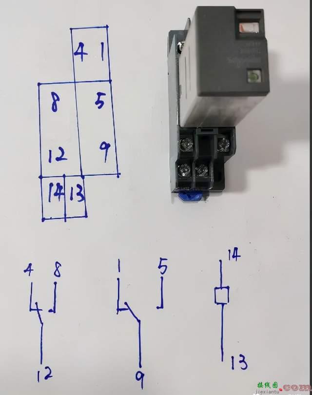 中间继电器接线图讲解 ，这个简直太实用了  第1张