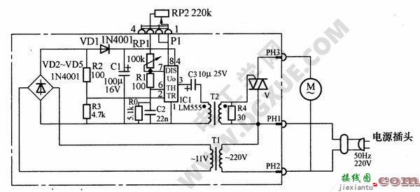 家用吸尘器控制电路工作原理讲解  第1张