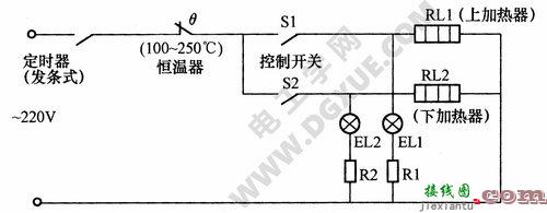 电烤箱电路工作原理讲解  第1张