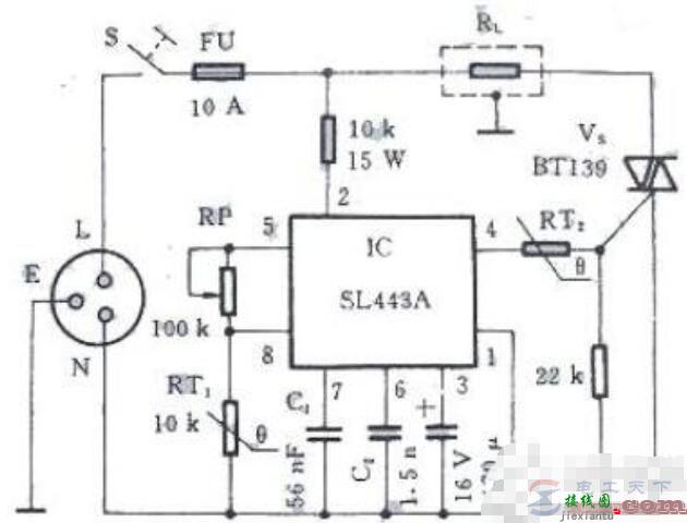 一例温控加热器电路的电路原理详解  第2张