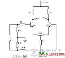 差动放大电路的工作原理分析  第1张