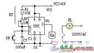 555实现相片曝光定时器的例子  第1张