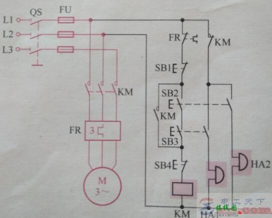 一个可防止误操作的控制线路  第1张