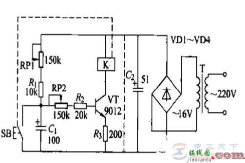 一例时间控制电路的工作原理分析  第1张