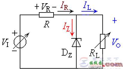 硅稳压二极管稳压电路的工作原理  第1张