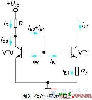 一例简单的微变恒流源电路  第1张