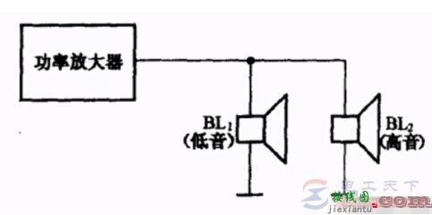 最简单的二分频扬声器电路  第1张