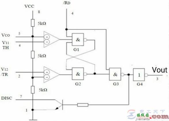 555电路4脚悬空时为什么3脚输出高和低电平  第2张