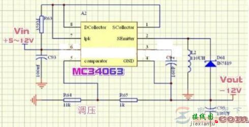 一例用μA7912制作的-12V稳压电源电路图  第2张