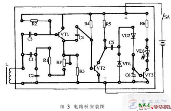 一例自制脉冲金属探测器的电路图说明  第3张